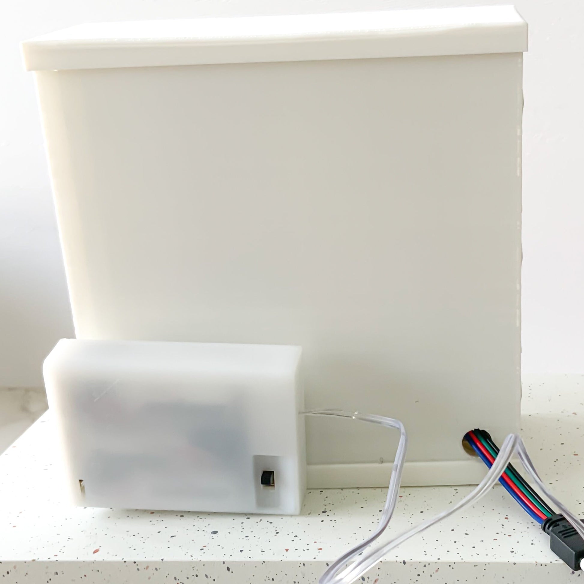 Little Mermaid 3D Light Box - Glow in the Dark - Battery Powered - Enchanting Shadow Box - Fantasy Art Decor