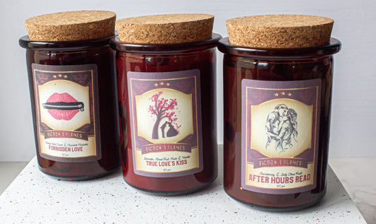Romance Lovers Gift Box | After Hours Read | Forbidden Love | True Love's Kiss | Book lover gift | Reader Gift | Aromatherapy Scented Candle