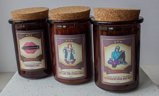 Forbidden Love Gift Box | Forbidden Love | Misunderstood Bad Boy | Not Like the Other Girls | Book lover gift | Reader Gift | Scented Candle