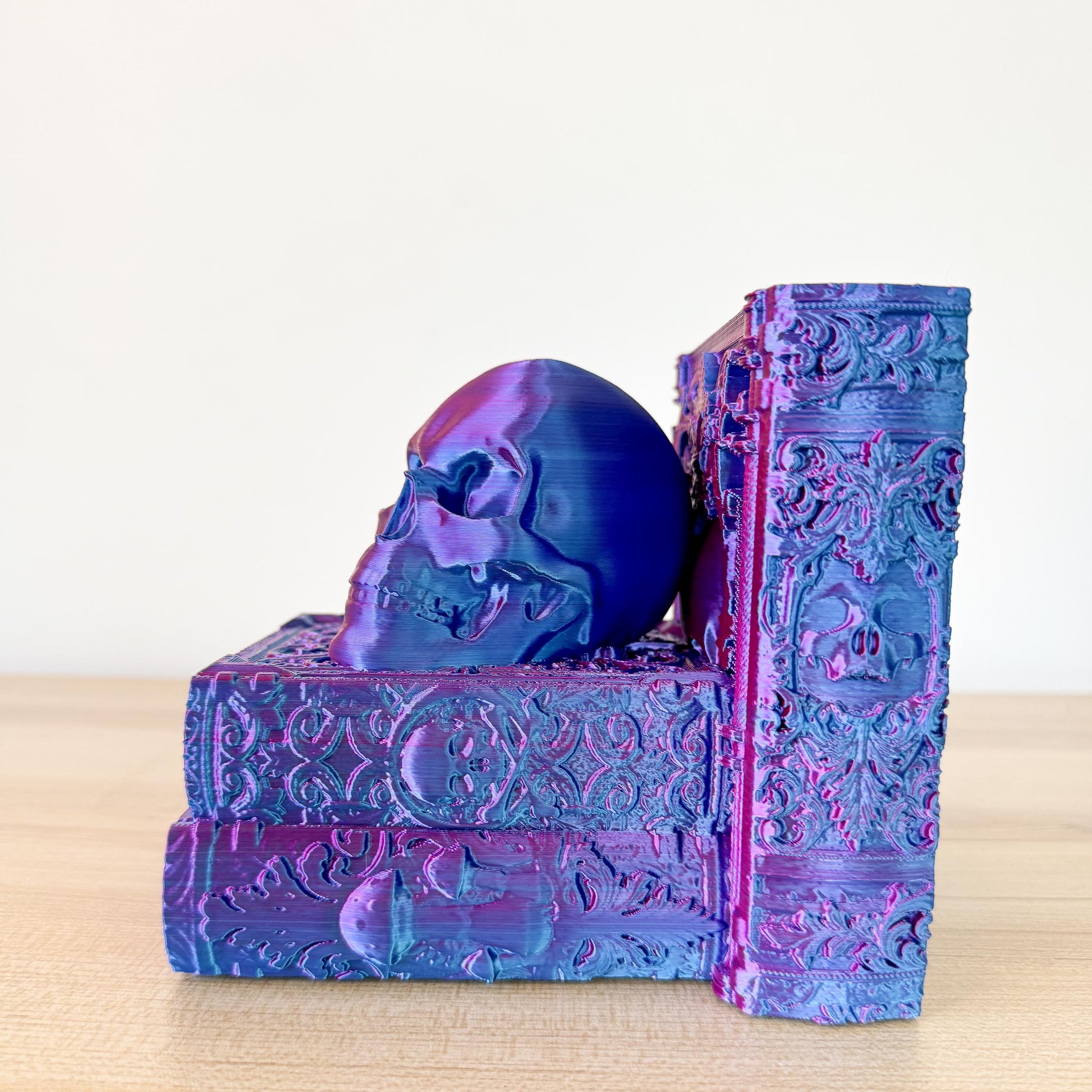 Necrotic Library Money Box Book Nook | 3d printed | book nook