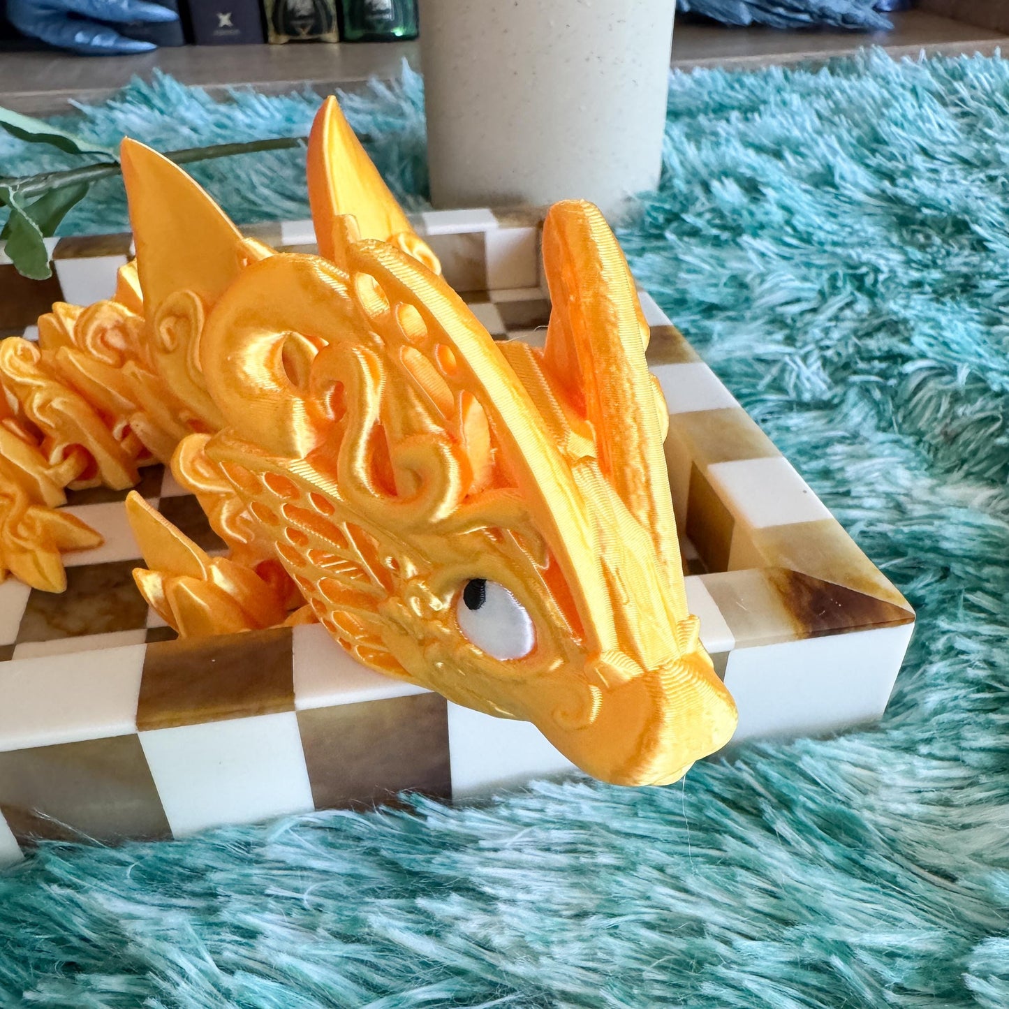 Articulated Baby Butterfly Dragon | Fantasy Dragon Model | 3d Printed Dragon | Desk Fidget Toy