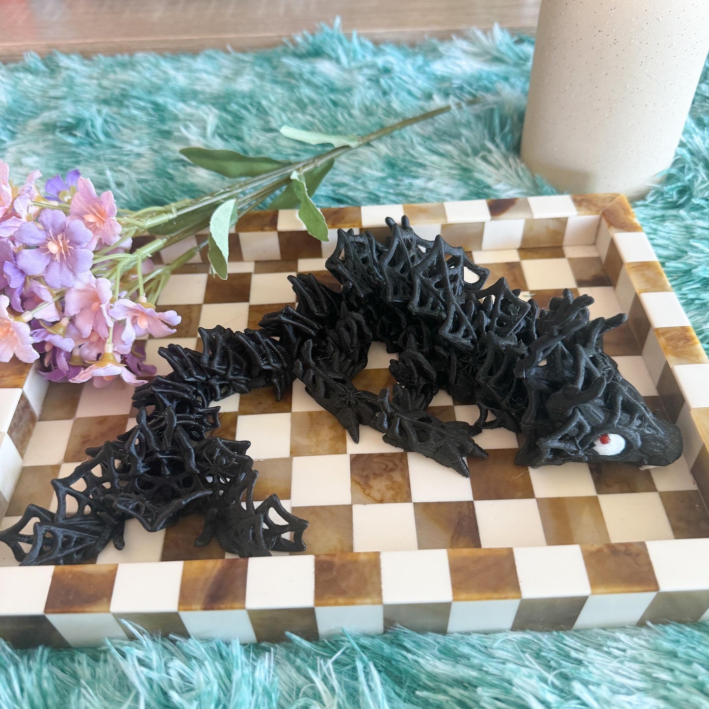 Articulated Baby Wicked Dragon | Fantasy Dragon Model | 3d Printed Dragon | Desk Fidget Toy