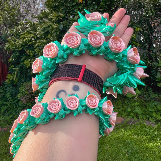 Articulated Rose Dragon | Fantasy Dragon Model | 3d Printed Dragon | Desk Fidget Toy