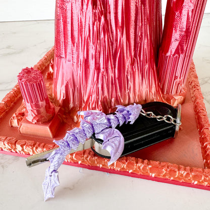 Articulated Sea Dragon Keyring - Fidget Dragon