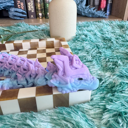 Articulated Storm Dragon | Fantasy Dragon Model | 3d Printed Dragon | Desk Fidget Toy