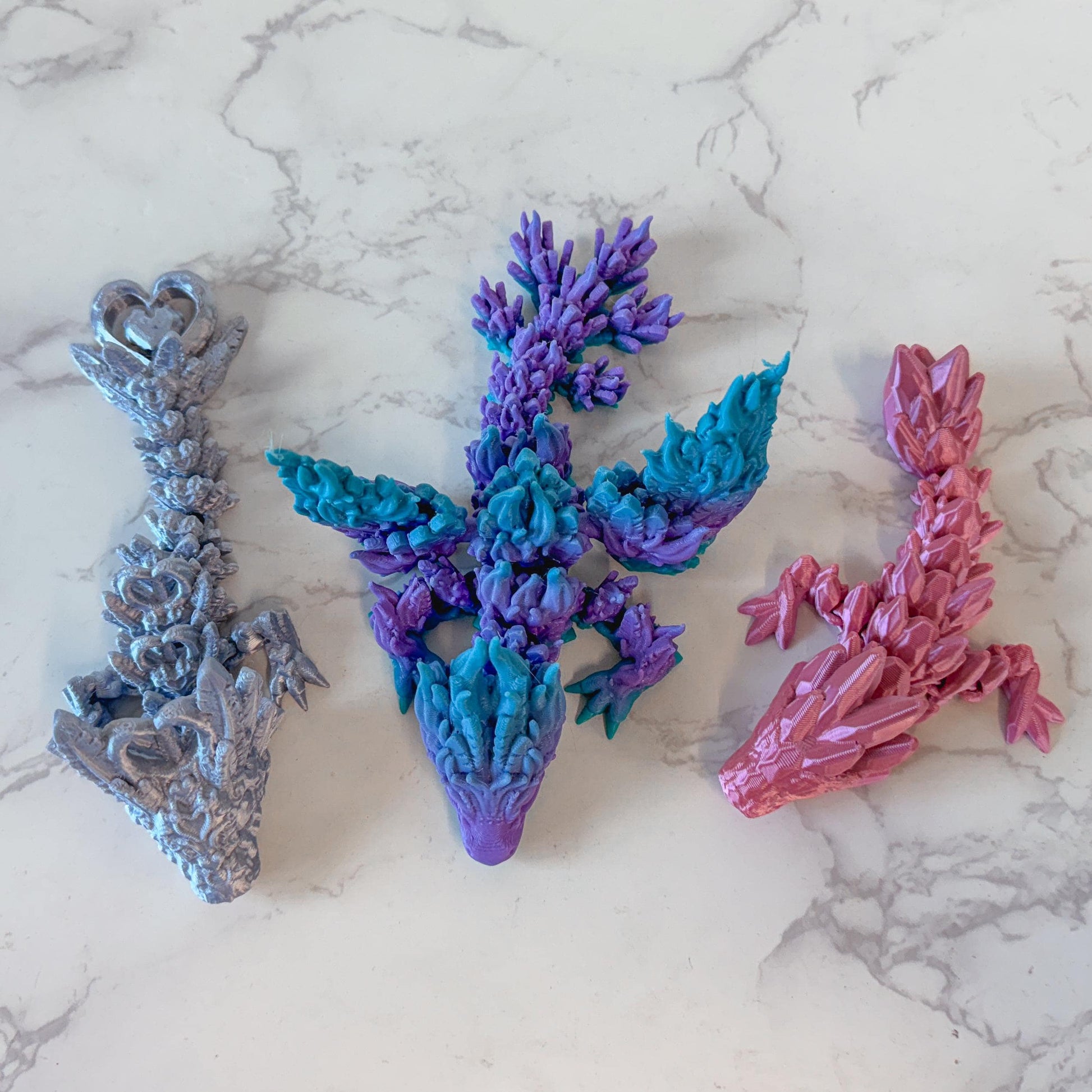 Articulated Tadling Dragons - Fidget Dragon