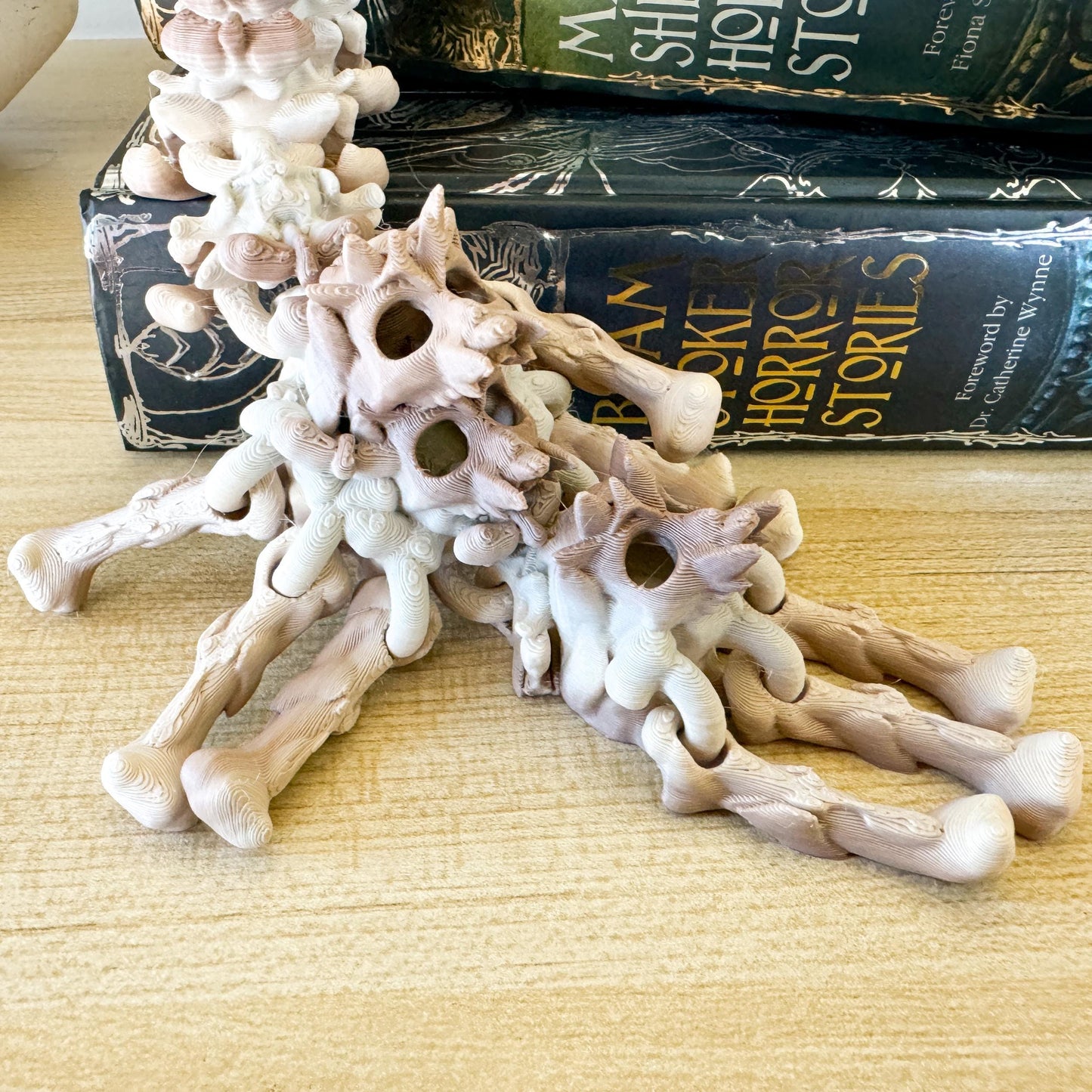 Articulated Winged Hollow Dragon | Fantasy Dragon Model | 3d Printed Dragon | Desk Fidget Toy