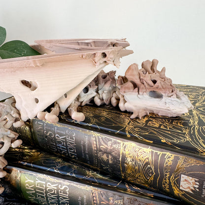 Articulated Winged Hollow Dragon | Fantasy Dragon Model | 3d Printed Dragon | Desk Fidget Toy