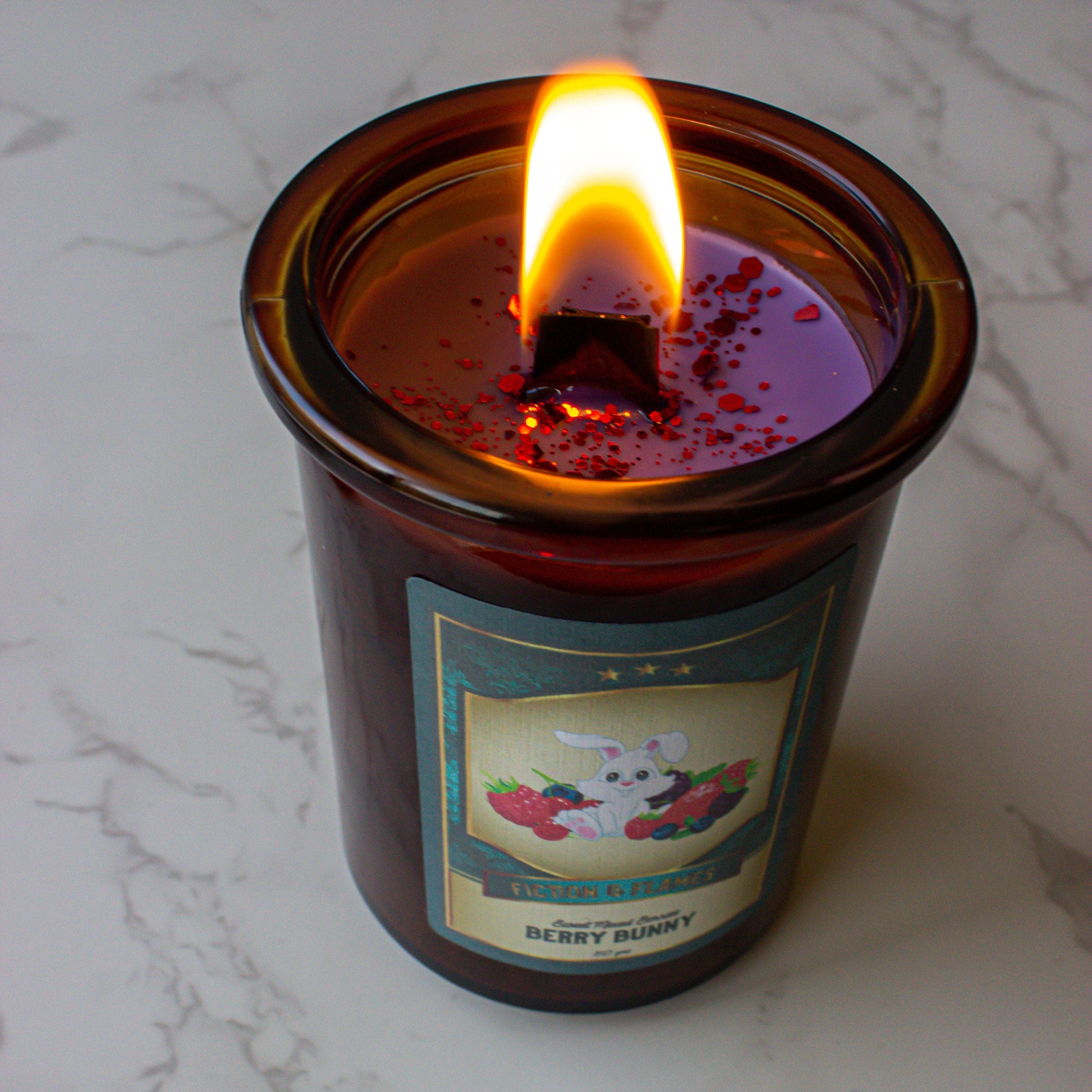 Berry Bunny | Sweet Mixed Berries Scented Candle | Easter Candle | Reader Gift | Author Gift | Scented Soy Candle | Holiday Gift