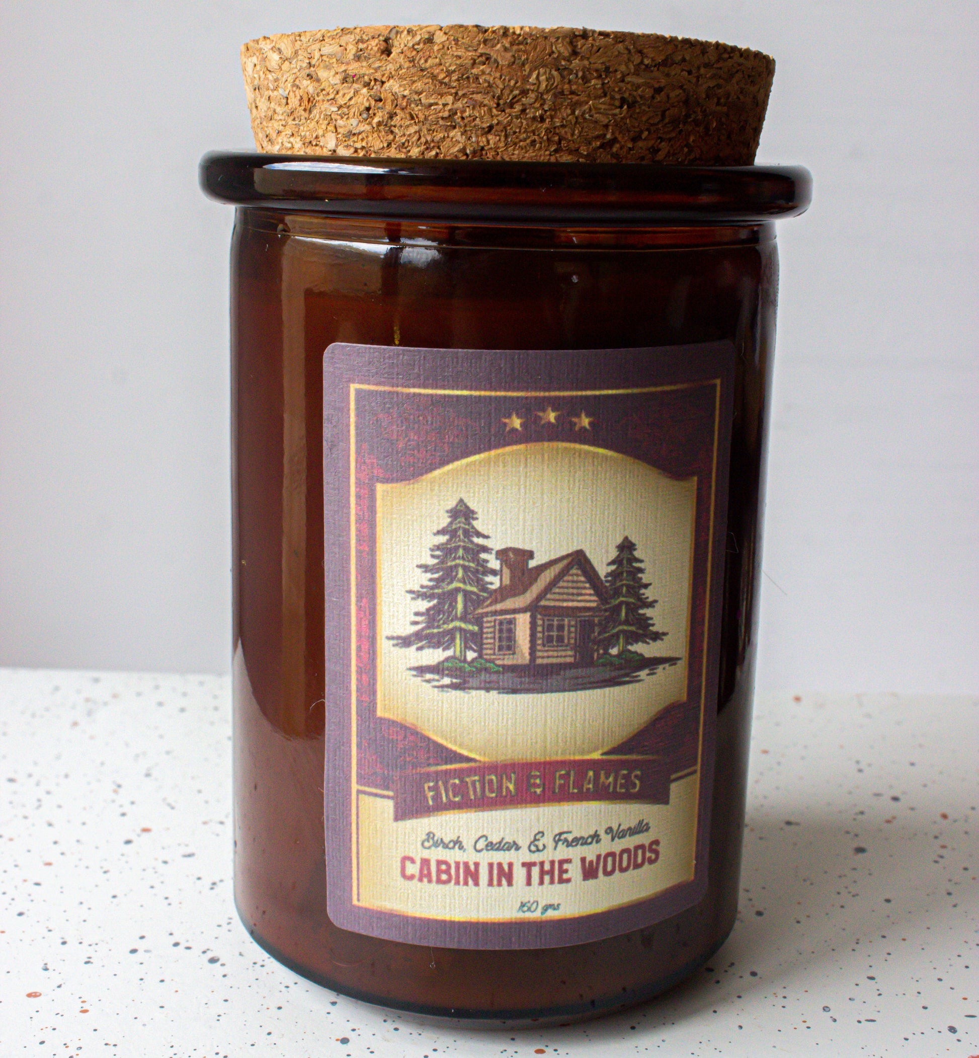 Campout Candle Gift Box | Ghost Stories | Campfire Stories | Cabin in the Woods | Readers Gift | Aromatherapy Scented Candle