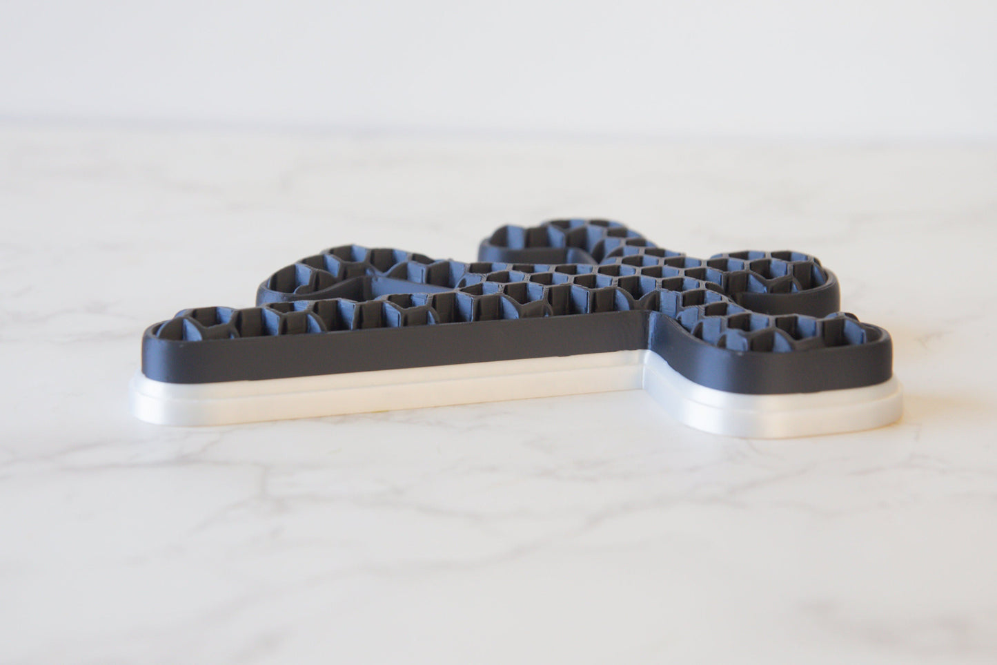 Chalk Outline Pen Holder - Unique Crime Scene Desk Organiser - 3D Printed PLA - Black and White Options Available