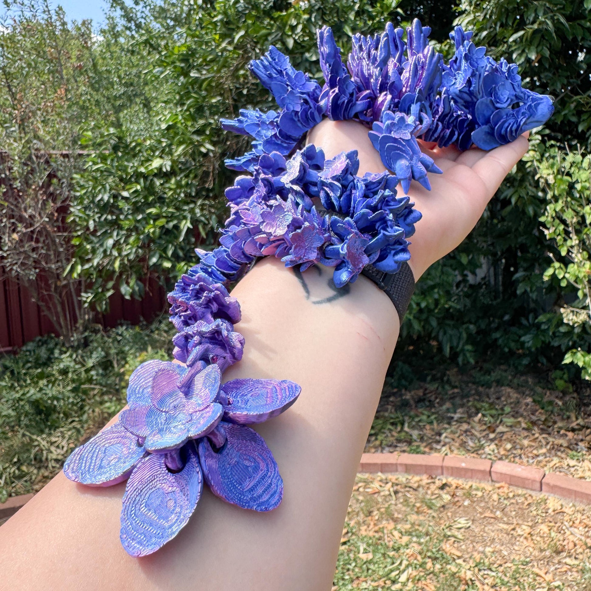 Cherry Blossom Dragon | Fantasy Dragon Model | 3d Printed Dragon | Desk Fidget Toy