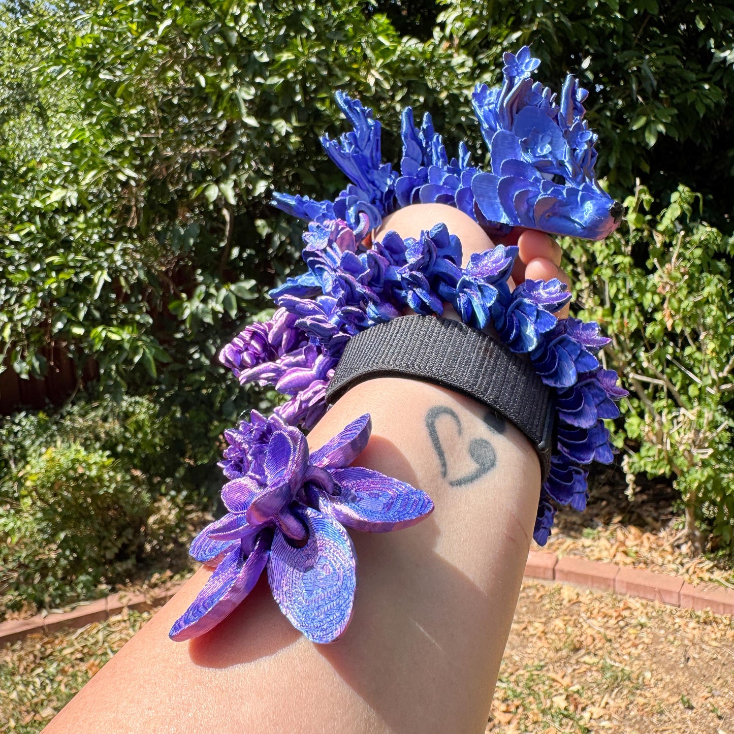 Cherry Blossom Dragon | Fantasy Dragon Model | 3d Printed Dragon | Desk Fidget Toy