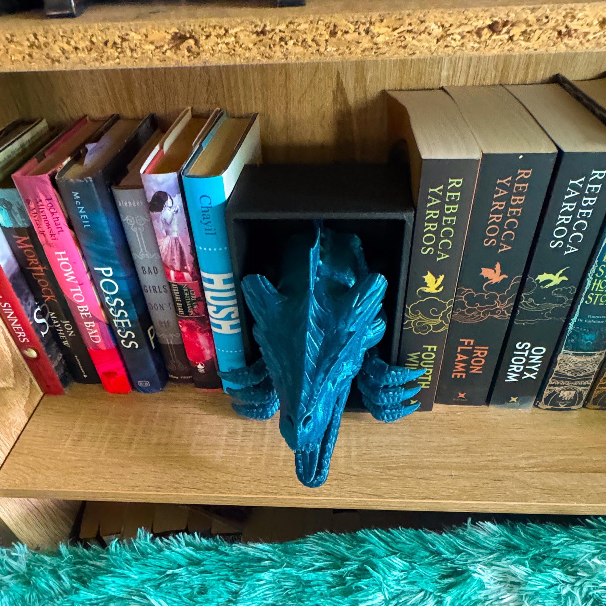 Dragon Awakening Book Nook | 3d printed | dragon book nook