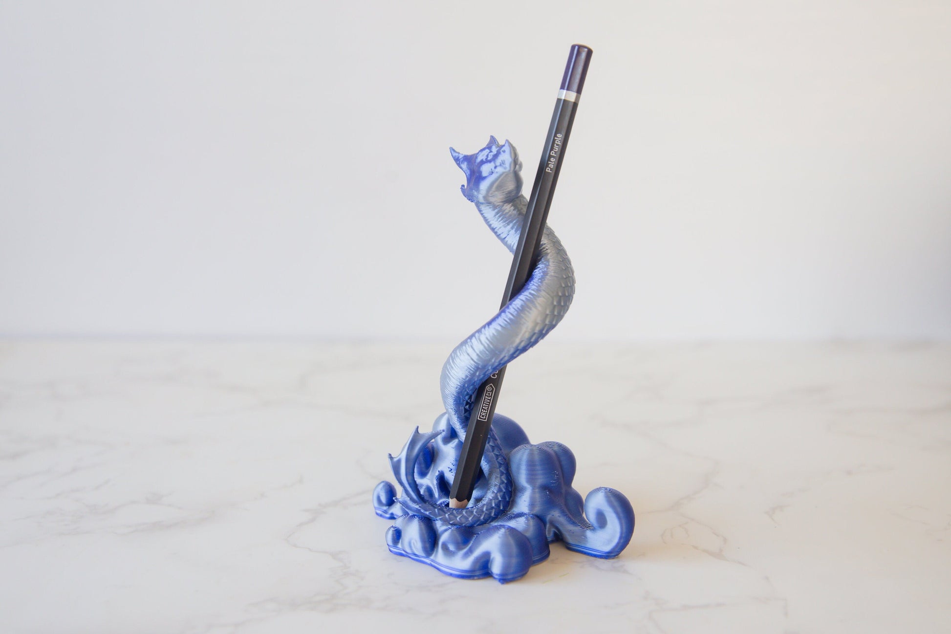 Dragon Pen Holder - Enchanting Desk Organiser - 3D Printed PLA - Multiple Colours Available