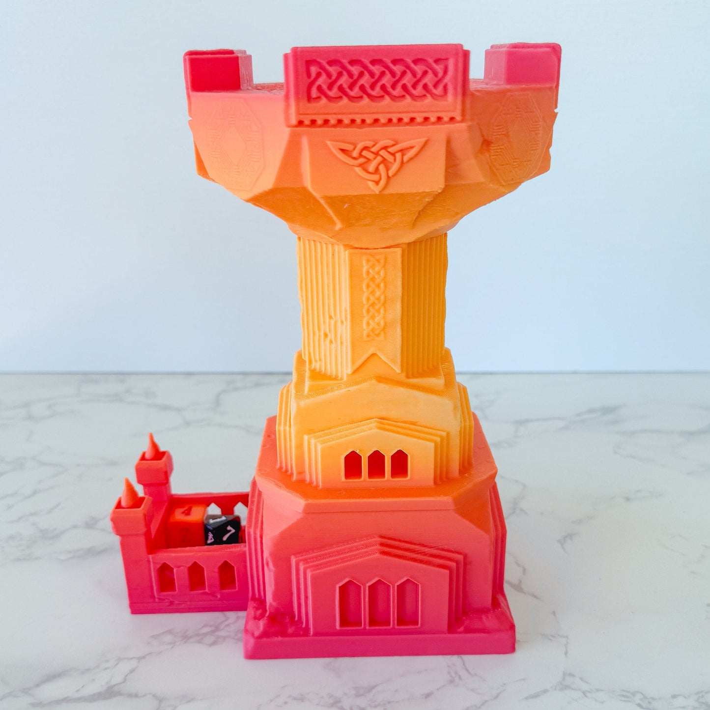 Dwarven Dice Tower with dice tray | Tabletop Gaming | RPG Dice Roller