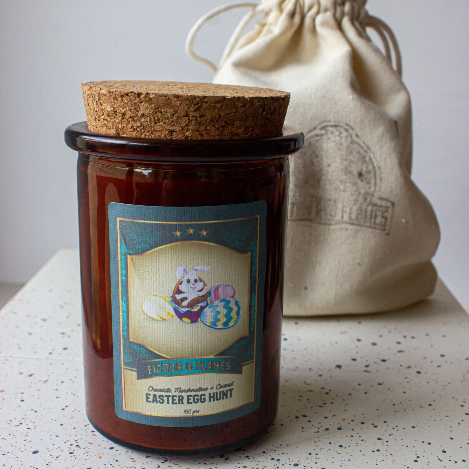 Easter Egg Hunt | Chocolate, Marshmallow & Coconut Scented Candle | Easter Candle | Reader Gift | Author Gift | Scented Soy Candle