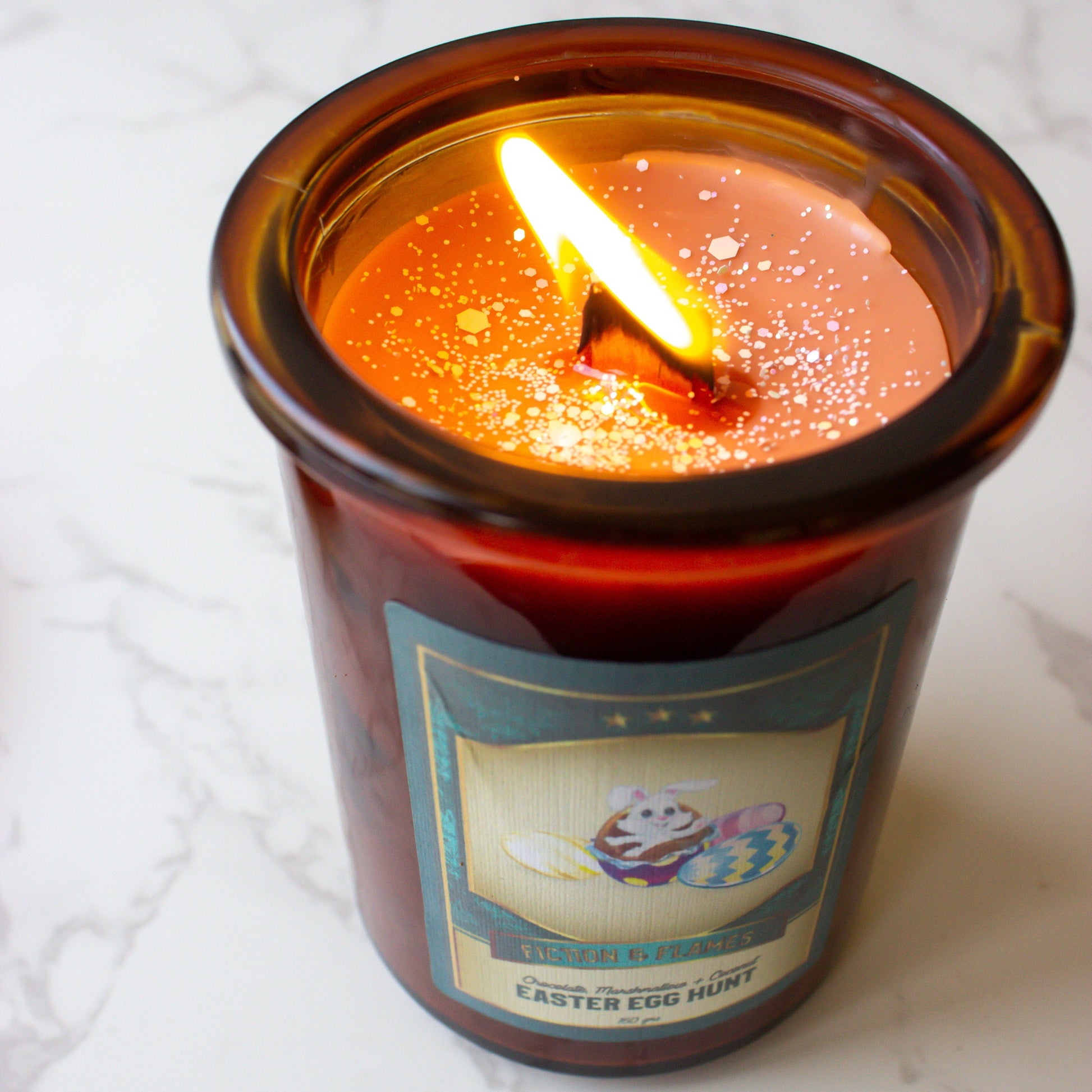 Easter Egg Hunt | Chocolate, Marshmallow & Coconut Scented Candle | Easter Candle | Reader Gift | Author Gift | Scented Soy Candle