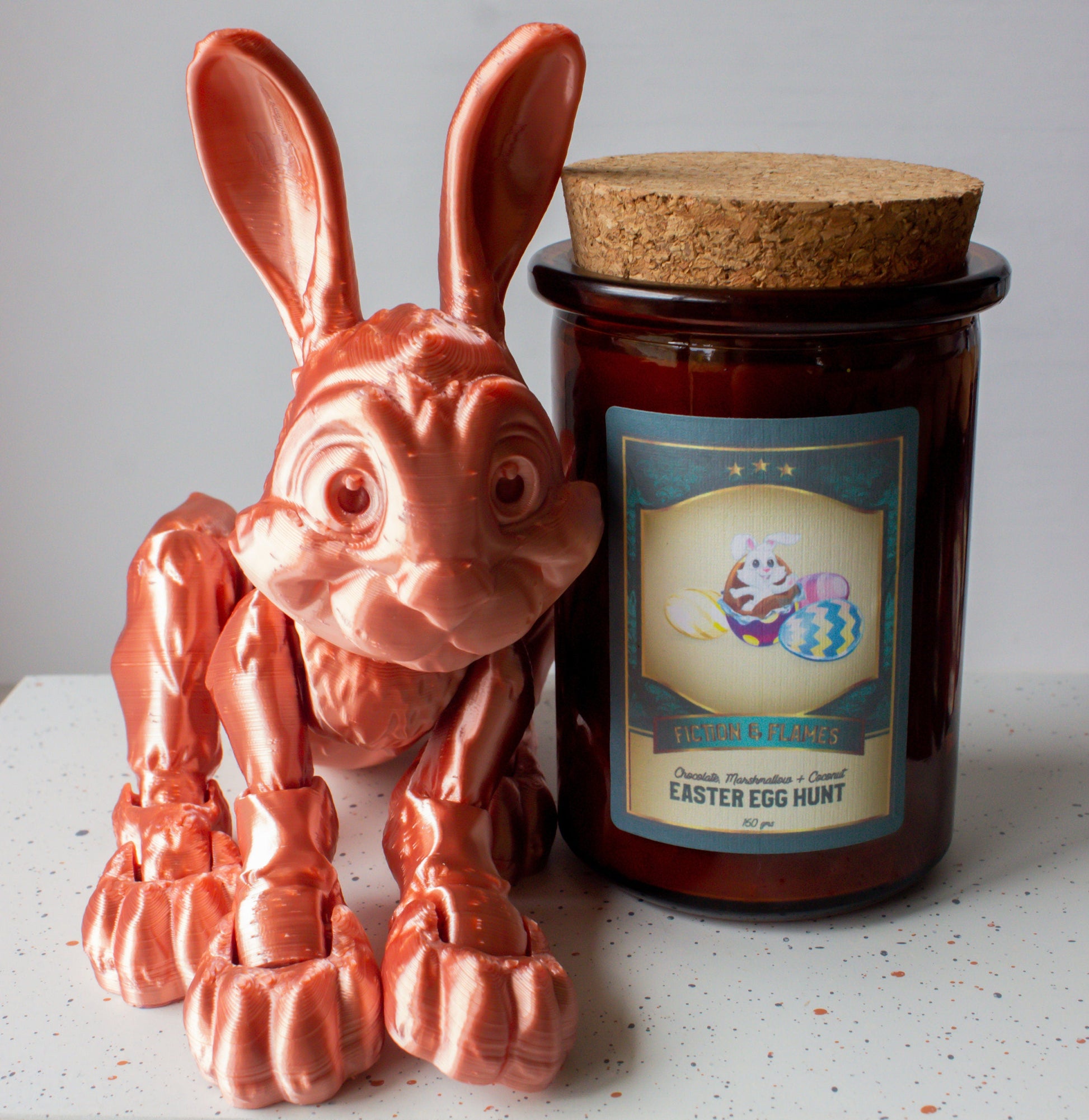 Easter Egg Hunt | Chocolate, Marshmallow & Coconut Scented Candle | Easter Candle | Reader Gift | Author Gift | Scented Soy Candle