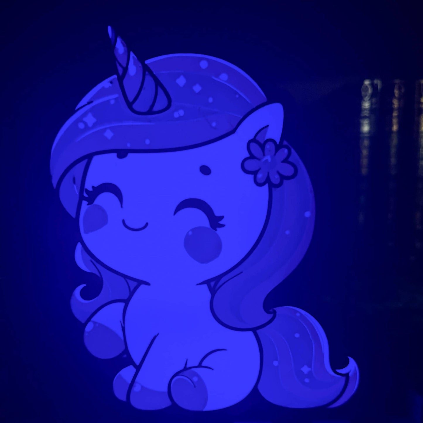Enchanted Unicorn Light Box | Cute Fantasy Light | Whimsical Night Light