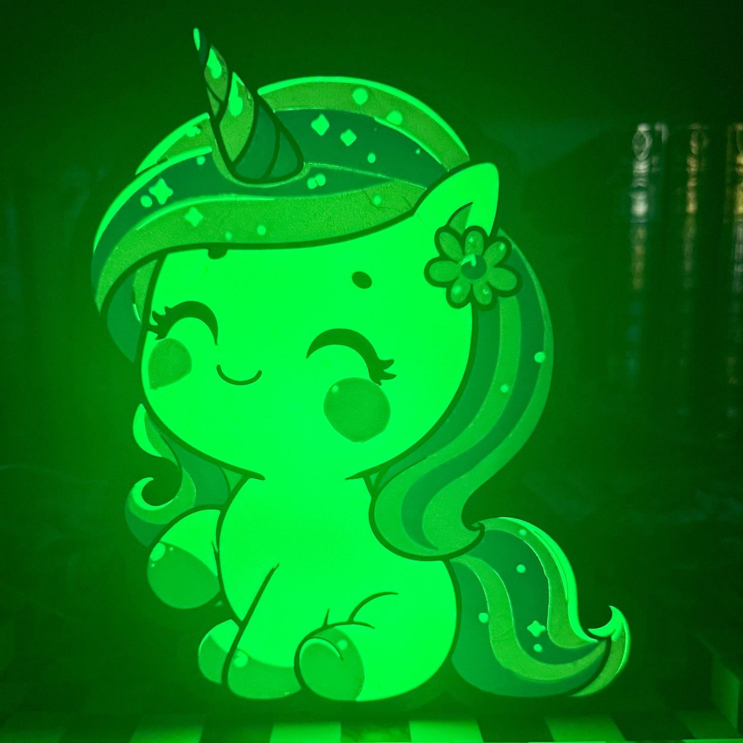 Enchanted Unicorn Light Box | Cute Fantasy Light | Whimsical Night Light