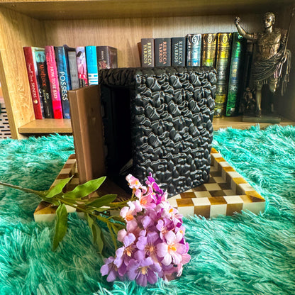 Fairy Door Book Nook with Hidden Storage – Fantasy Bookshelf Insert | 3d printed | fantasy book nook | Bookish decor
