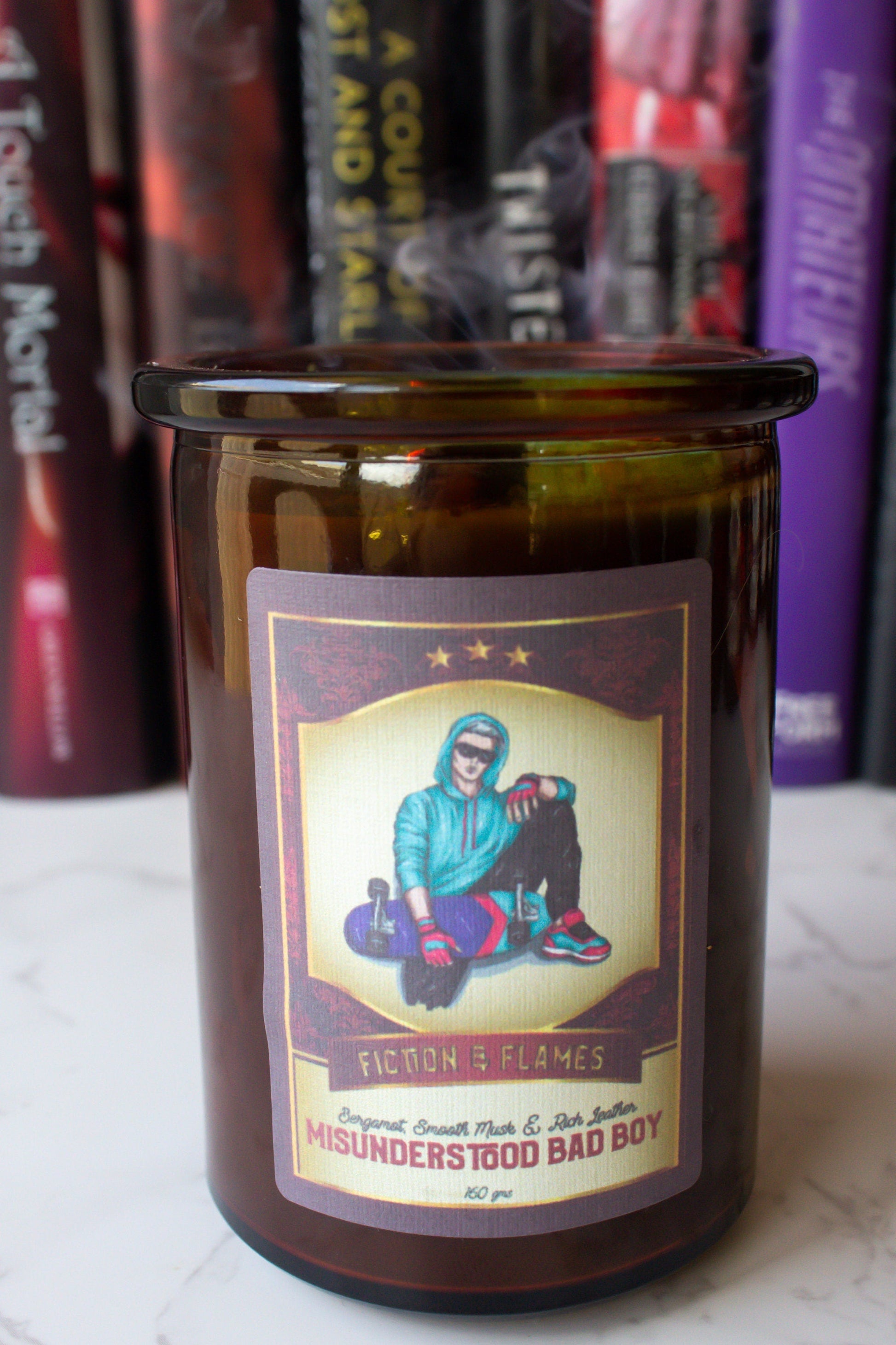 Forbidden Love Gift Box | Forbidden Love | Misunderstood Bad Boy | Not Like the Other Girls | Book lover gift | Reader Gift | Scented Candle