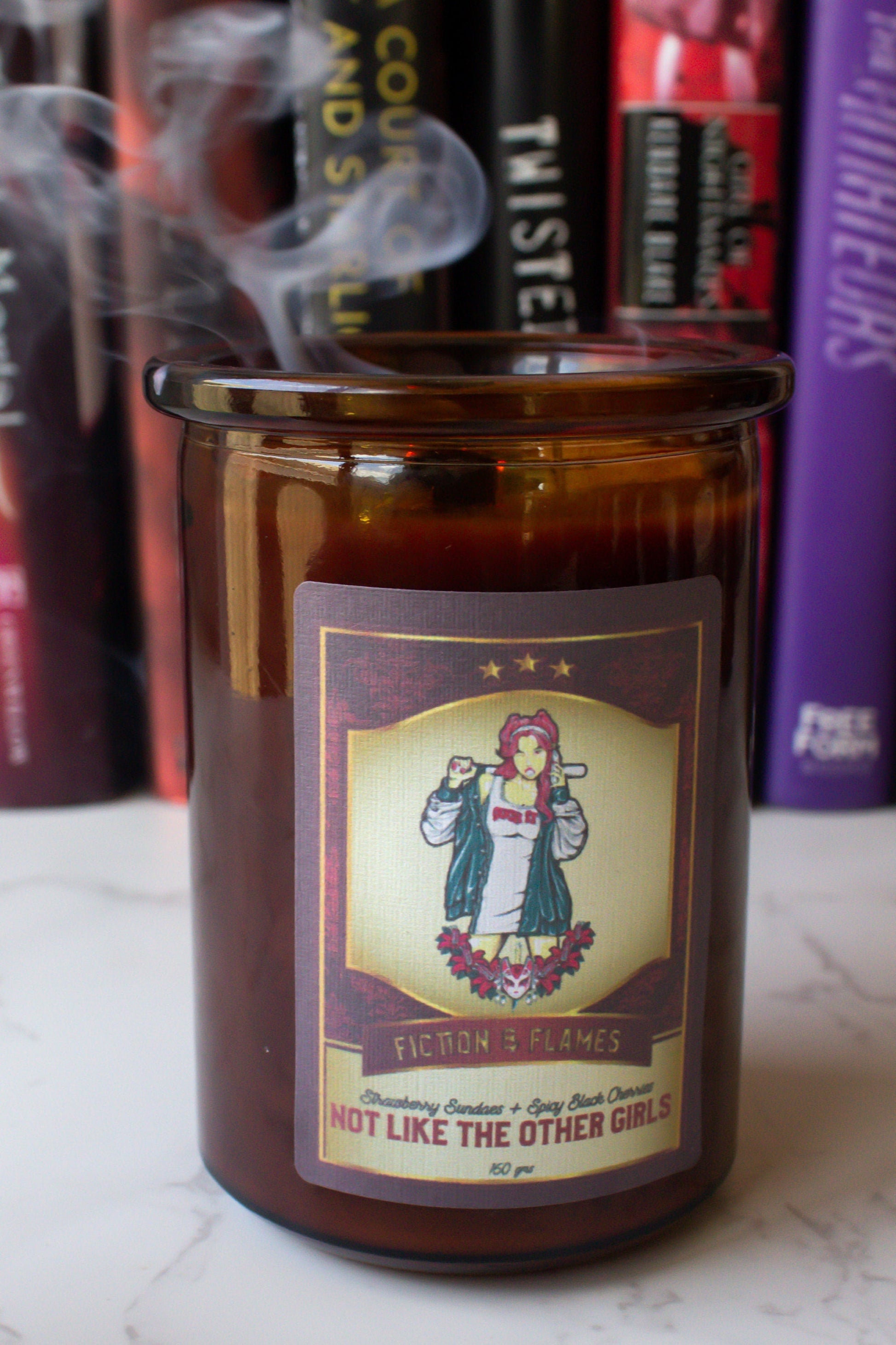 Forbidden Love Gift Box | Forbidden Love | Misunderstood Bad Boy | Not Like the Other Girls | Book lover gift | Reader Gift | Scented Candle