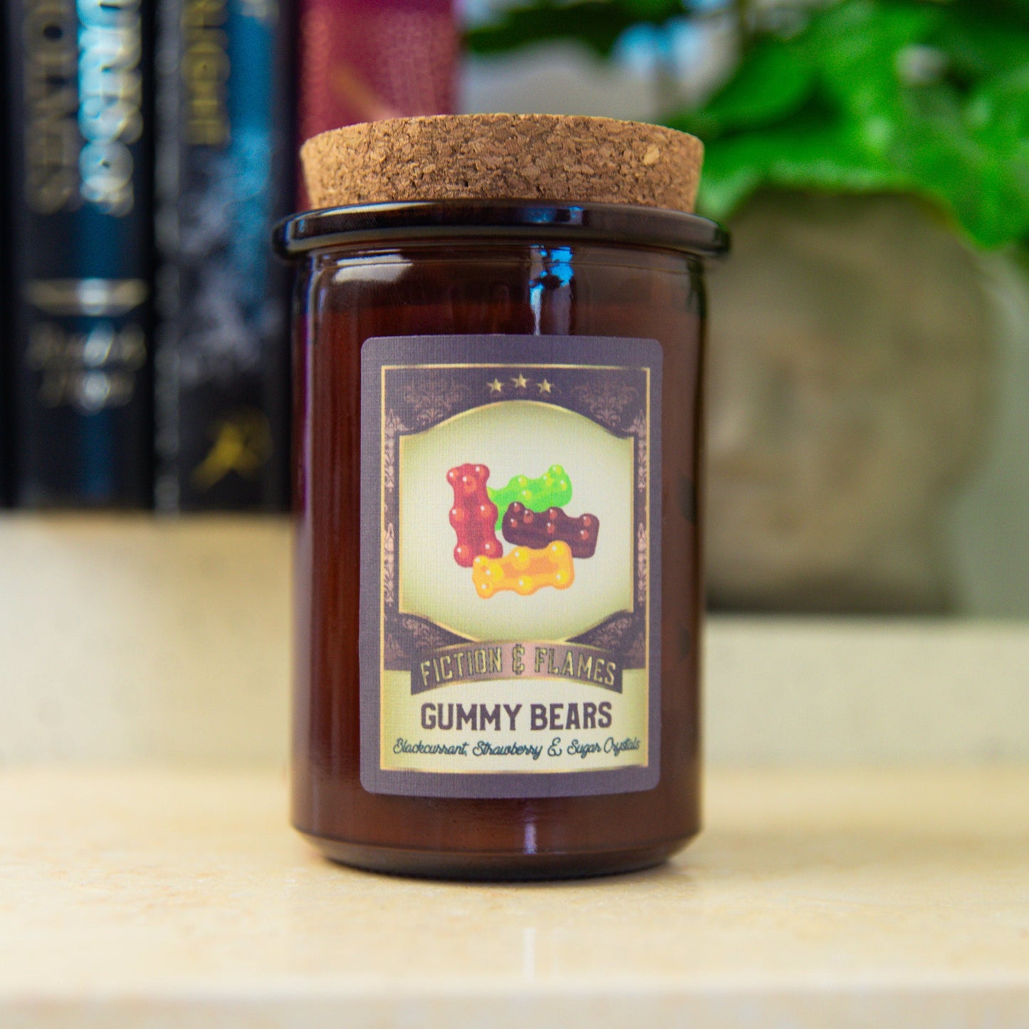 Gummy Bears Scented Candle | Candy Fragrance Candle | Sweet Treat | Birthday Gift | Aromatherapy Candle | Book Lover's Gift