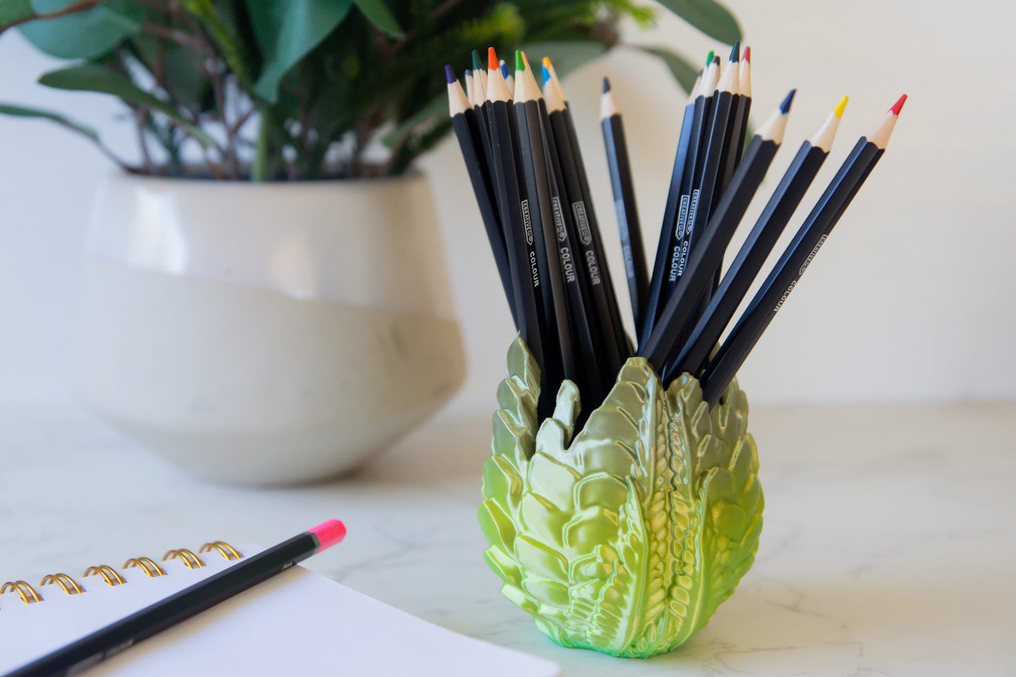 Harpy Egg Pen Holder - Whimsical Desk Organiser - 3D Printed PLA - Multiple Colours Available