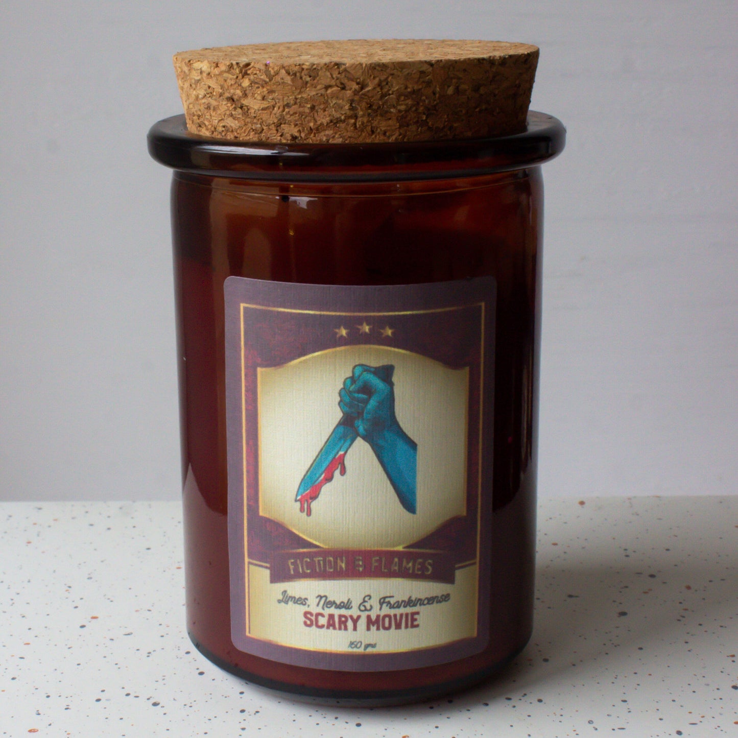 Horror Movie Gift Box | Scary Movie | Final Girl | Masked Killer | Book lover gift | Reader Gift | Library Scent | Scented Candle