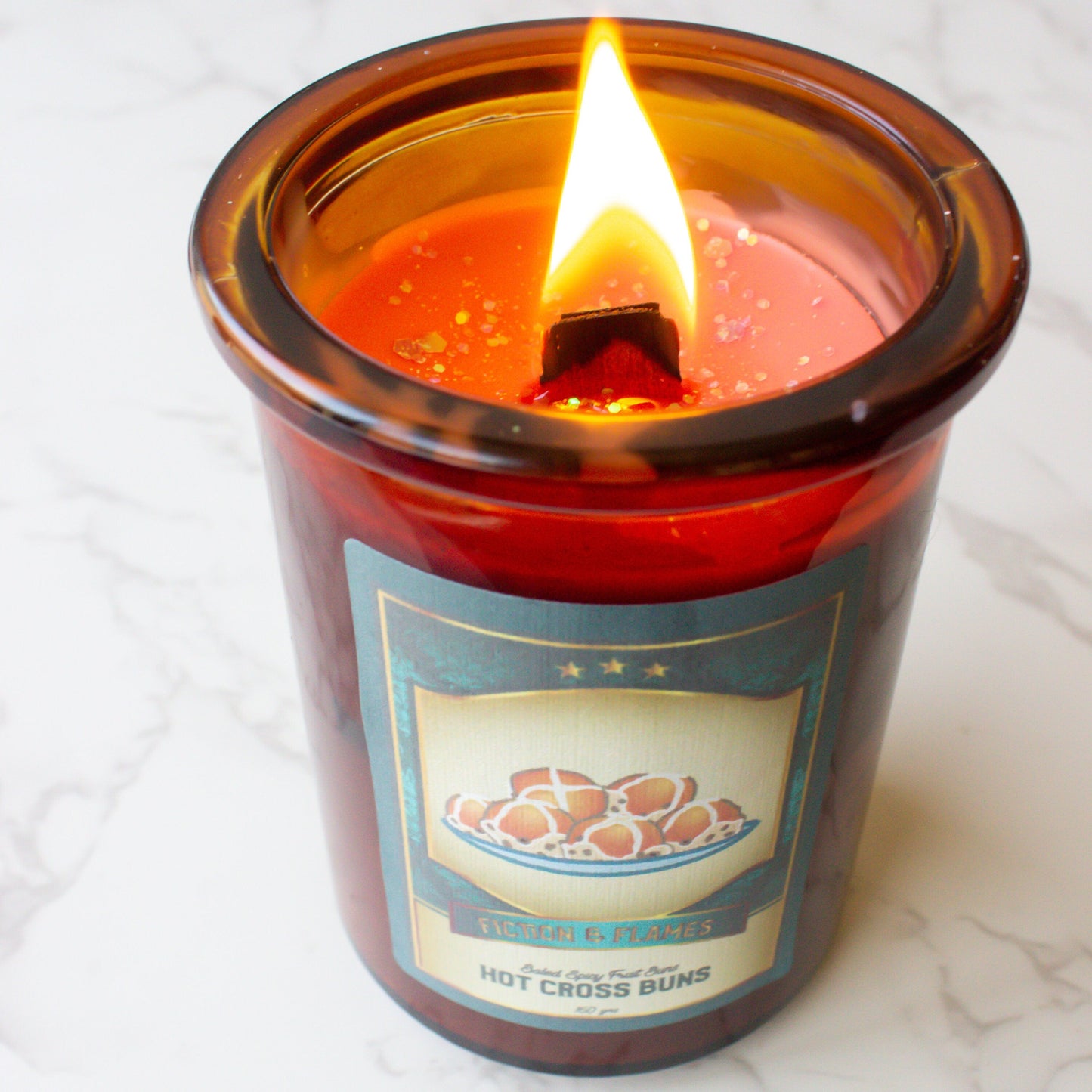 Hot Cross Buns Scented Candle | Easter Candle | Reader Gift | Author Gift | Scented Soy Candle | Holiday Gift | Birthday Gift