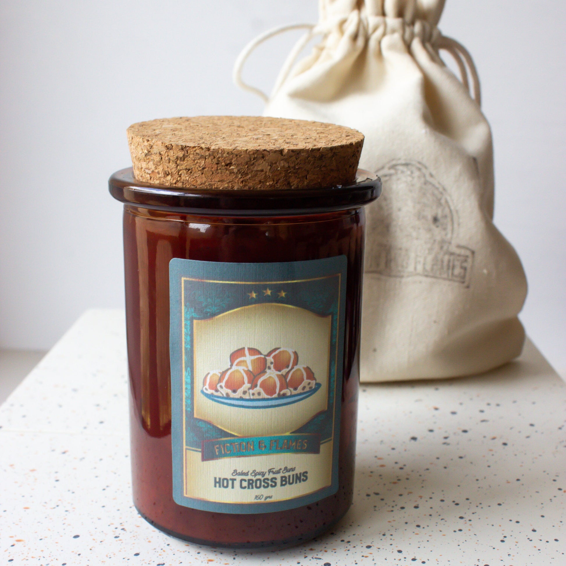 Hot Cross Buns Scented Candle | Easter Candle | Reader Gift | Author Gift | Scented Soy Candle | Holiday Gift | Birthday Gift