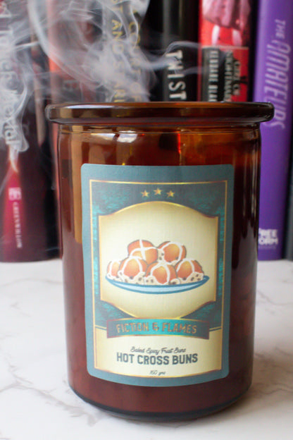 Hot Cross Buns Scented Candle | Easter Candle | Reader Gift | Author Gift | Scented Soy Candle | Holiday Gift | Birthday Gift