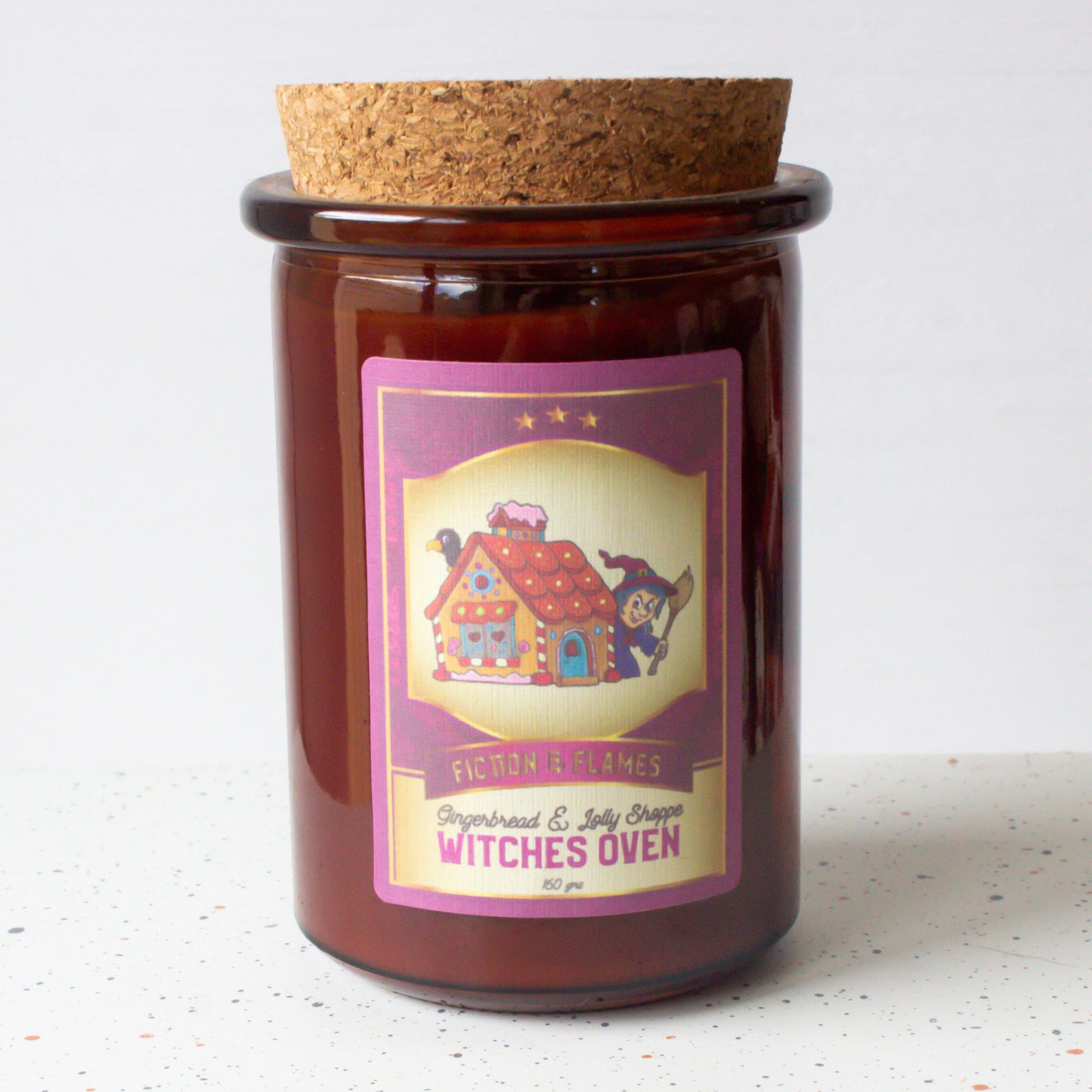 Witches Oven | Gingerbread + Lolly Shoppe | Book Candle | Scented Candle | Hansel & Gretel Inspired | Book Lover Gift| Fairy Tale Inspired