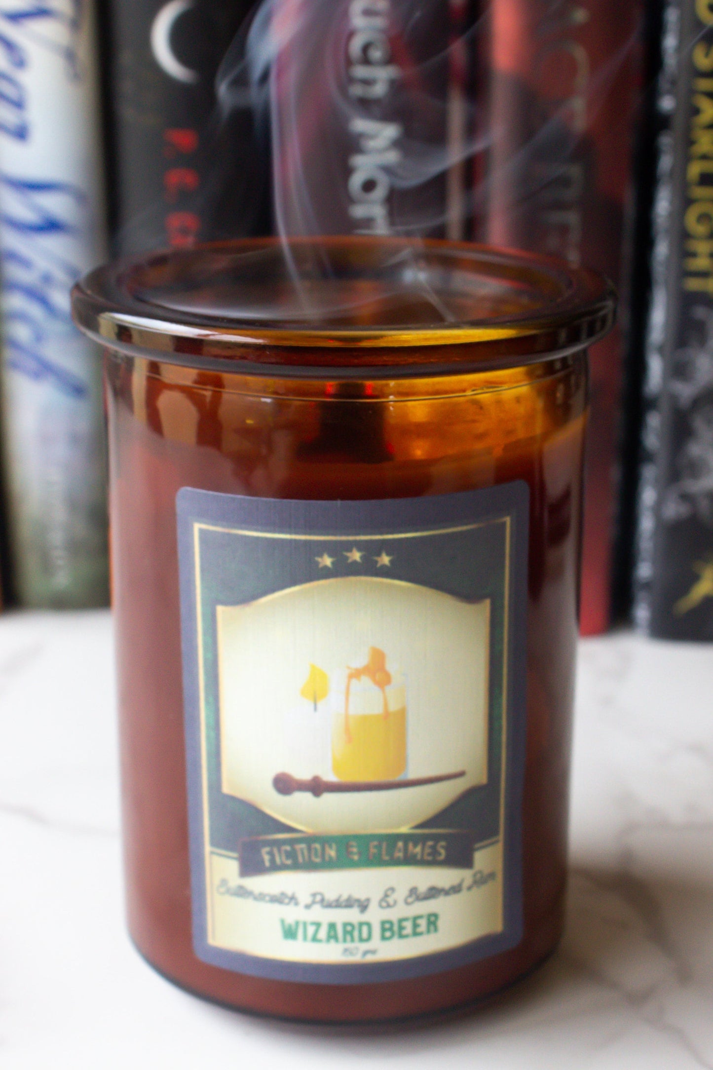 Wizard's Gift Box | The Dark Arts | Wizard Library | Wizard Beer | Book lover gift | Reader Gift | Library Scent | Scented Candle