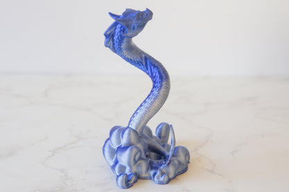 Dragon Pen Holder - Enchanting Desk Organiser - 3D Printed PLA - Multiple Colours Available - Fiction and Flames 