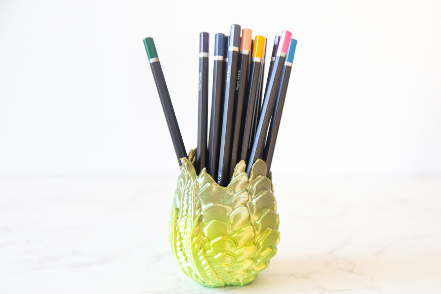 Harpy Egg Pen Holder - Whimsical Desk Organiser - 3D Printed PLA - Multiple Colours Available - Fiction and Flames 