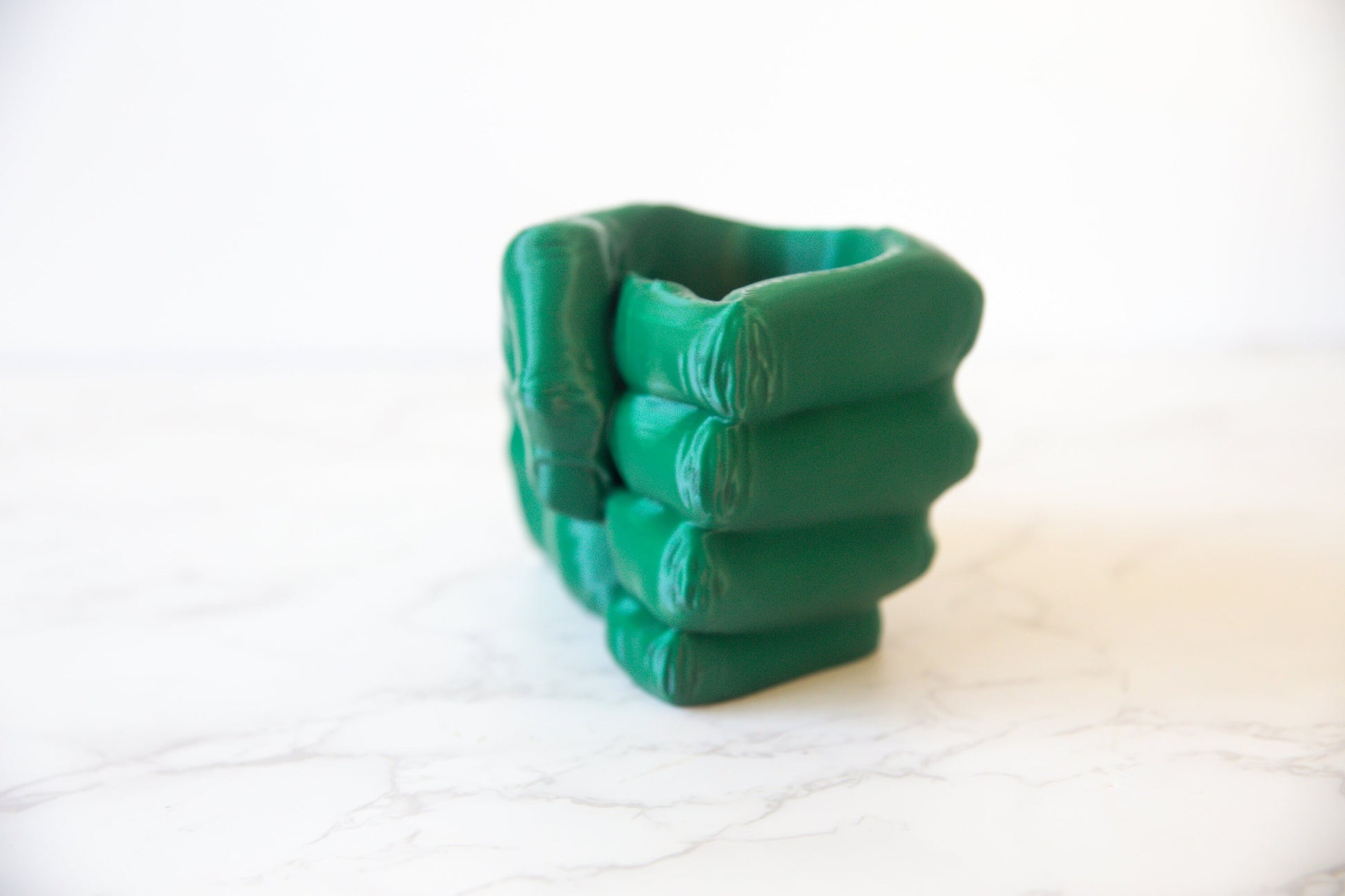 Hang On Fist Pen Holder - Dynamic Desk Organiser - 3D Printed - Multiple Colours Available - Fiction and Flames 