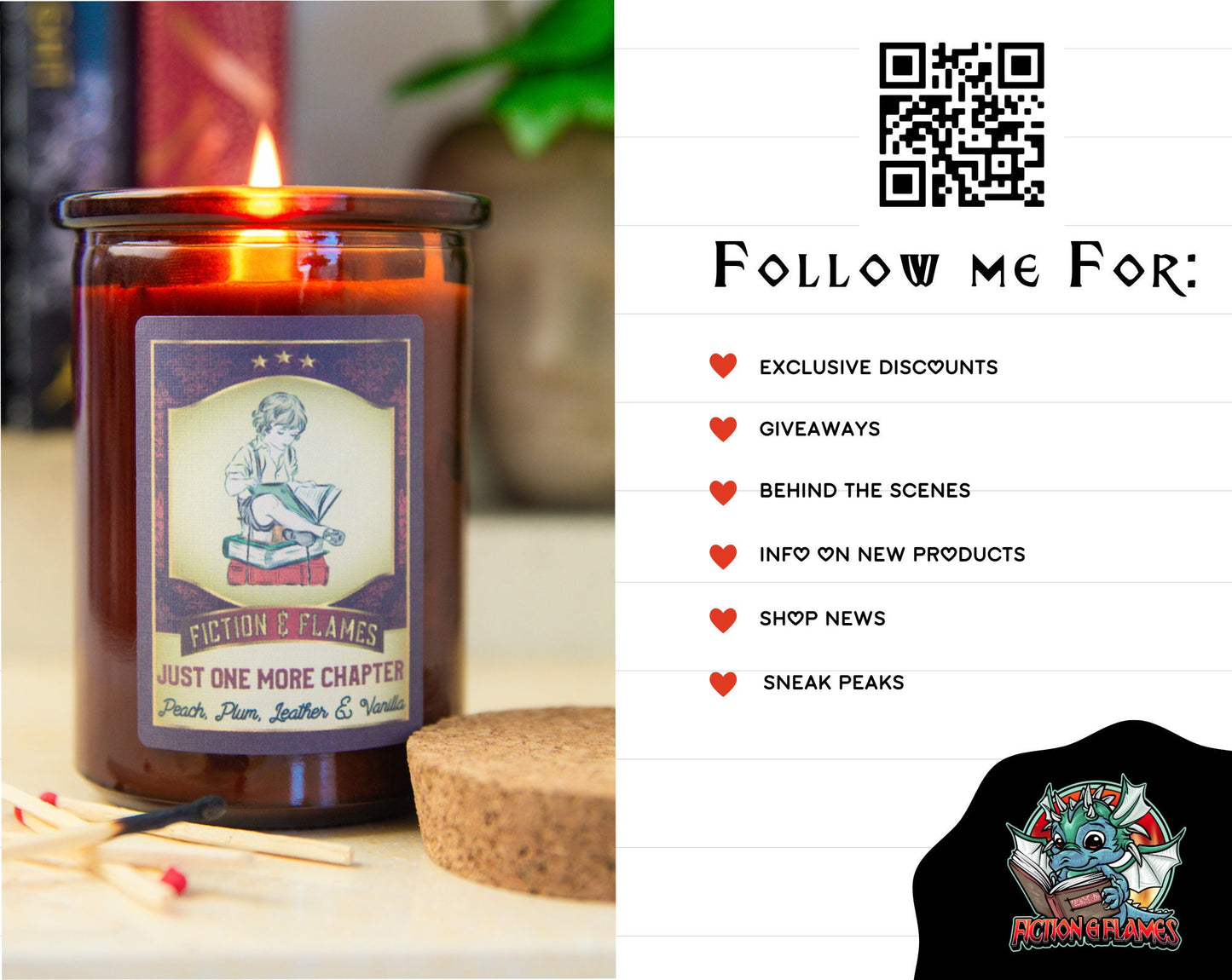 Godmother's Wish | Plumeria + Fireside | Bookish Candle | Scented Soy Candle | Cinderella Inspired | Book Lover Candle | Fairy Tale Inspired - Fiction and Flames 