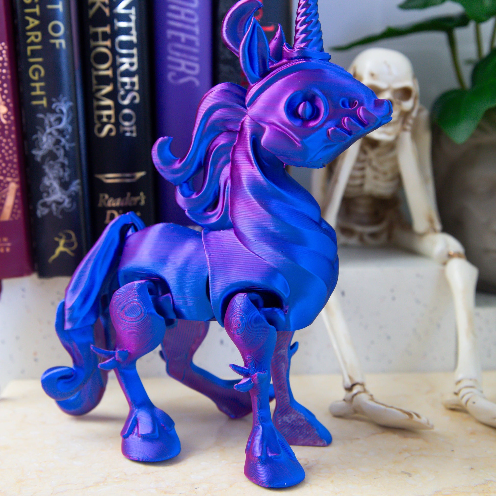 Articulated Creepy Unicorns - Unicorn Toy - Fidget Toy - Fiction and Flames 