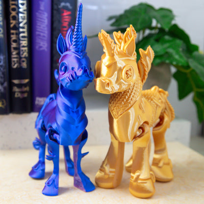 Articulated Creepy Unicorns - Unicorn Toy - Fidget Toy - Fiction and Flames 