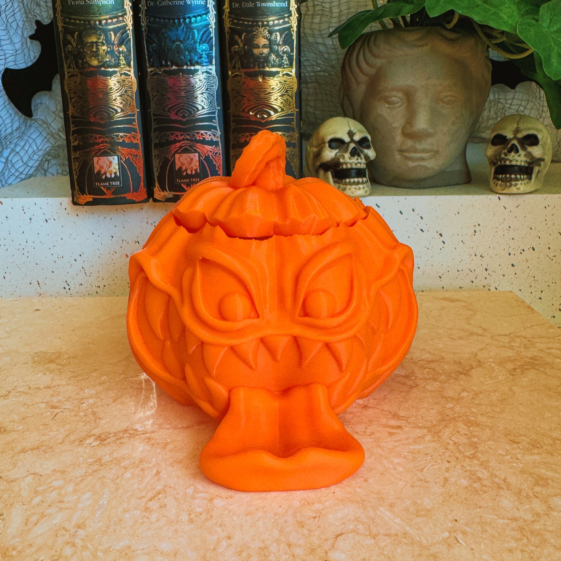 Halloween Scented Scoopable Melts and Container | Scary Scents perfect for the Scary Season - Fiction and Flames 