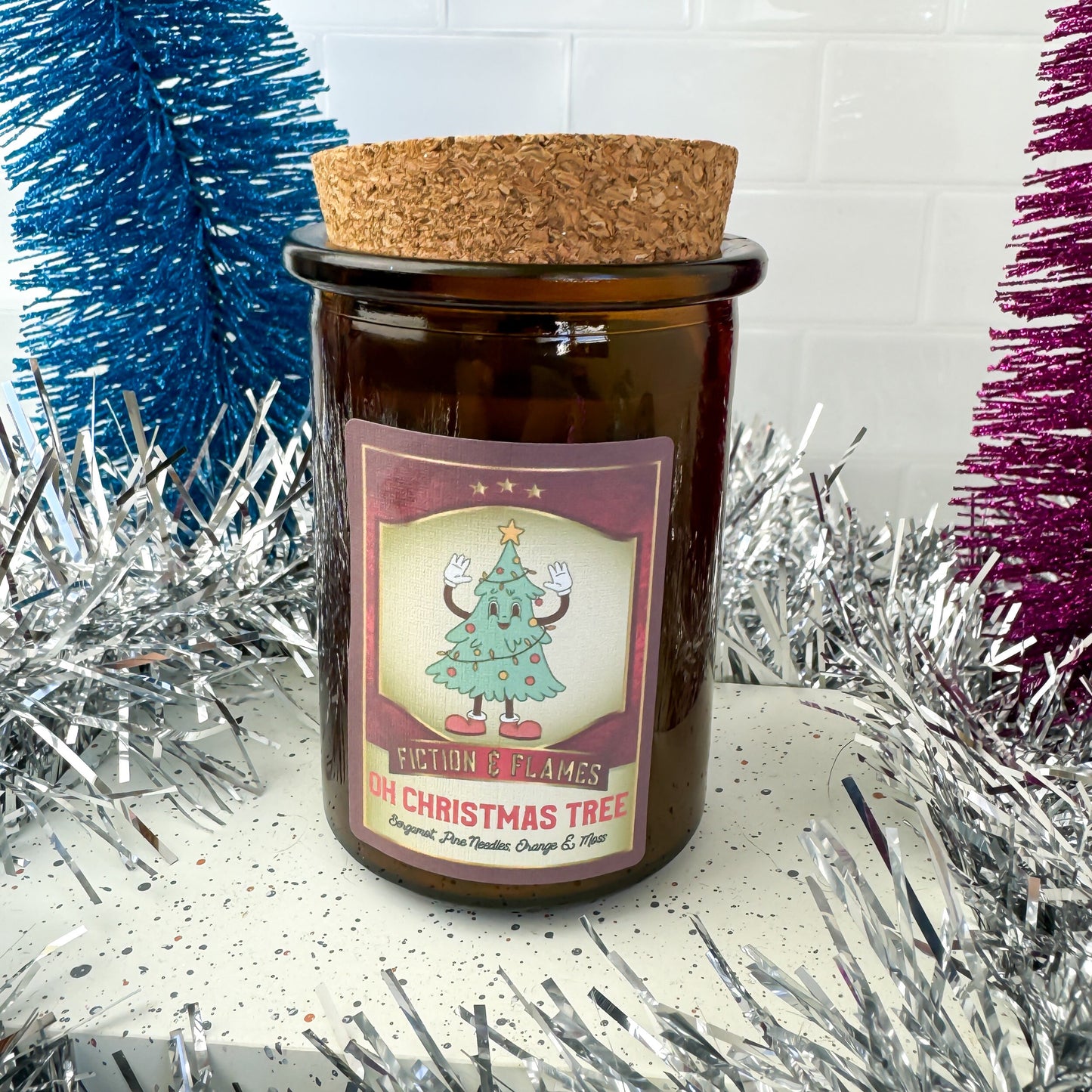 Oh Christmas Tree Christmas Candle - A Festive Blend of Bergamot, Pine Needles, Orange & Moss