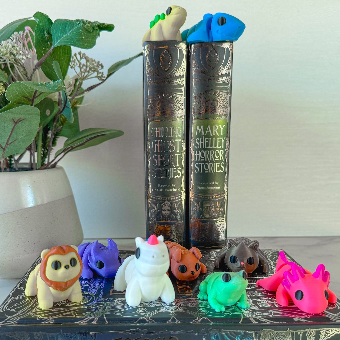 Articulated Mini Fidget Animals | 3d Printed Animal | Surprise Fidget - Fiction and Flames 