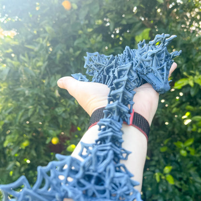 Articulated Wicked & Wicked Wing Dragons | Fantasy Dragon Model | 3d Printed Dragon | Desk Fidget Toy | Halloween Inspired Dragon