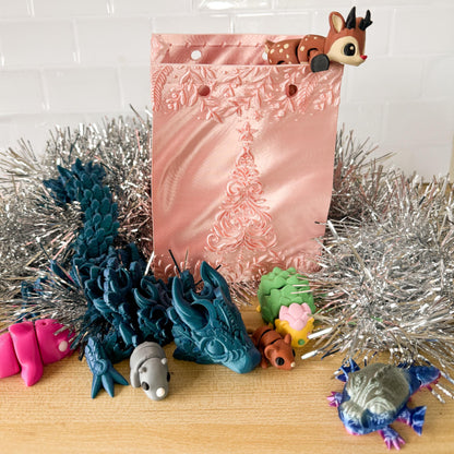 Christmas Mystery Bag: Festive Surprises in a 3D Printed Holiday Bag