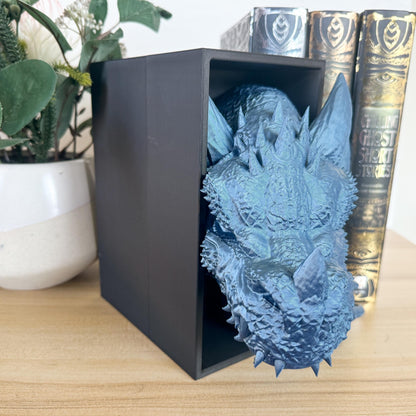 Dragon Head and Tail Book Nook | 3d printed | dragon book nook