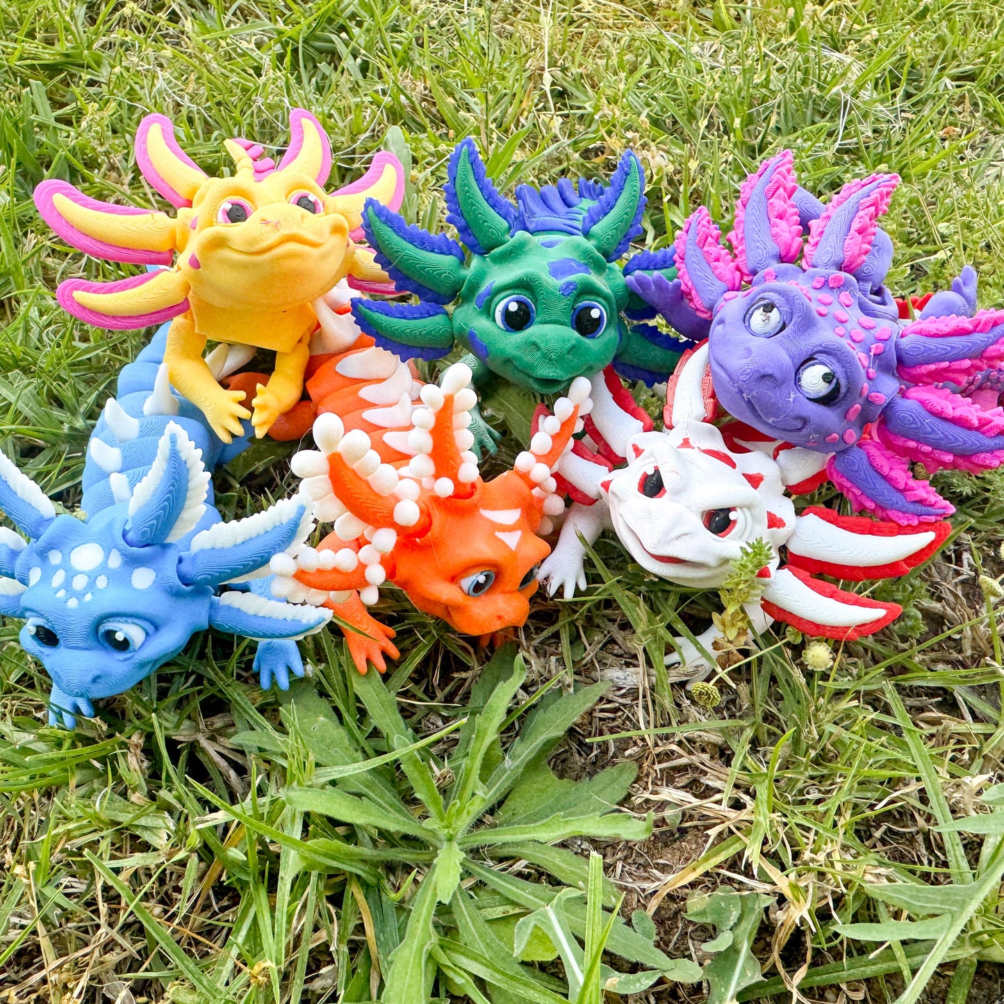 Cute Axolotl Collection: Adorable Creatures with Unique Charm