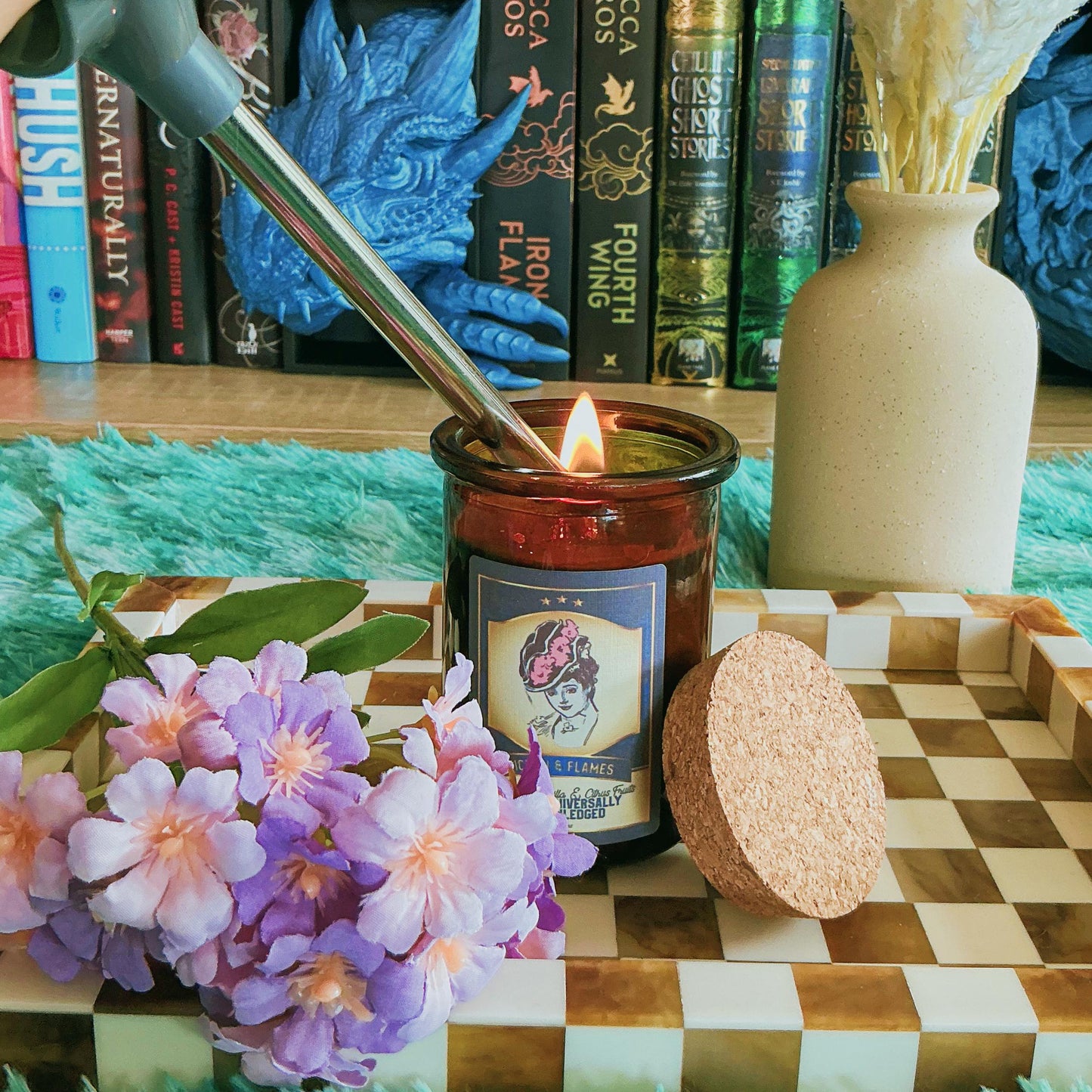 A Truth Universally Acknowledged Soy Candle - Bergamot, Vanilla & Citrus | Hand-Poured Apothecary Candle